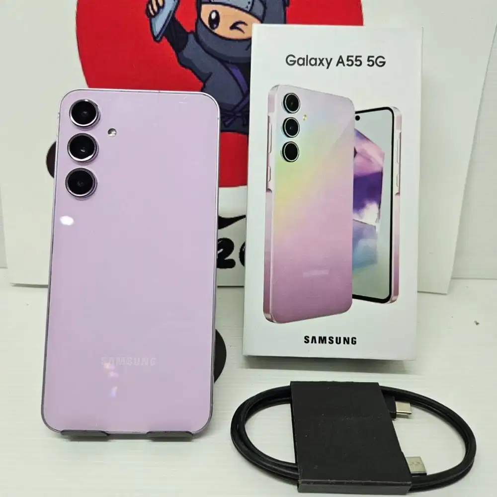 Samsung Galaxy A55 Lilac 12/256GB Fullset Like New