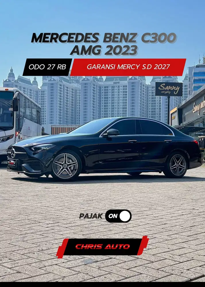 Low Odo 27rb New Model C300 AMG 2024 2023 Benz C 300