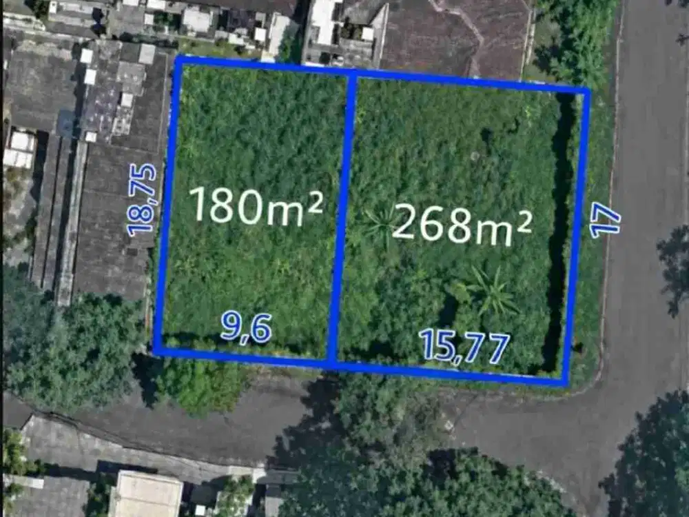 Dijual Tanah SHM Posisi Hoek Lokasi Terbaik di Pondok Indah