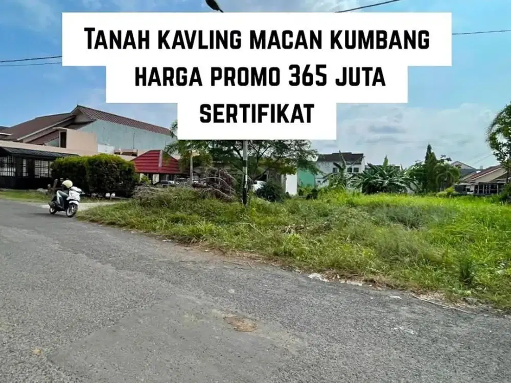 Dijual tanah strategis pusat kota demang jl kancil putih