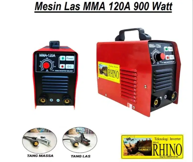 Jual MESIN LAS RHINO 120 A 900WATT