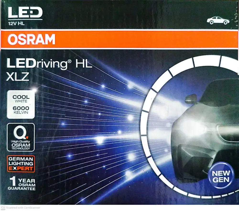 LED Headlamp Original OSRAM 6000k H8/H11/H16