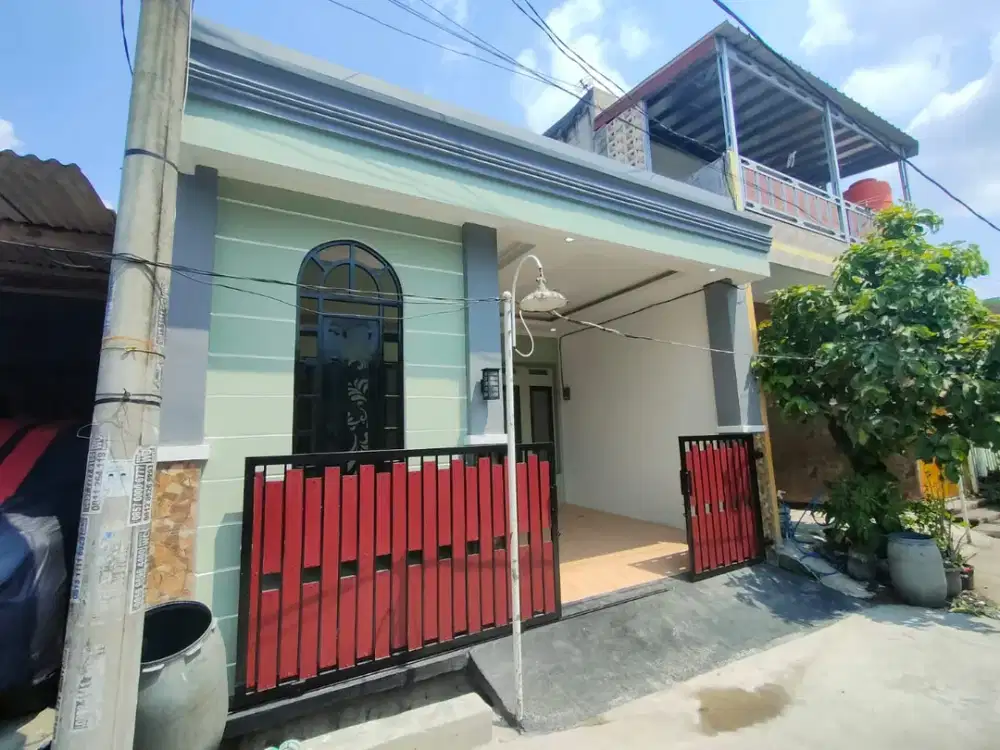 JUAL RUMAH 2 LANTAI MURAH DEKAT 3 AKSES TOL DI BEKASI TIMUR, MUSTIKAJAYA