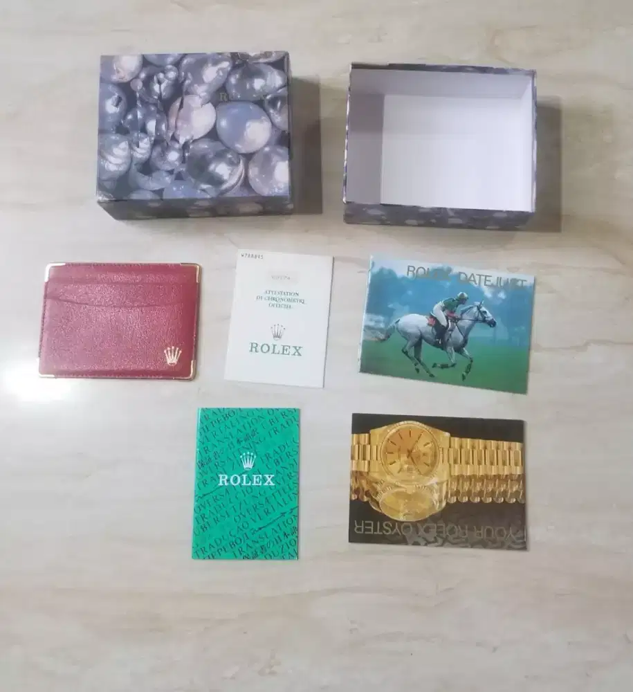 Dompet outer box rolex