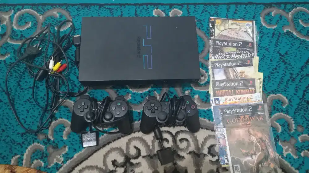 Jual ps2 fat full set stik getar