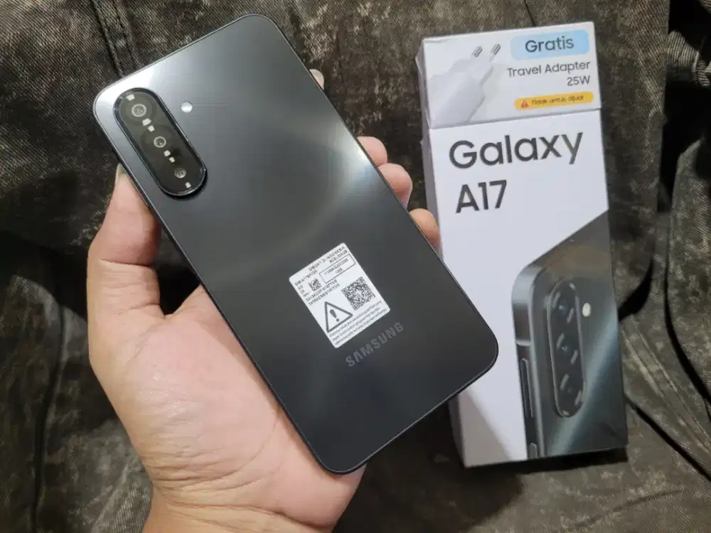 Samsung A17 4G ram 8/256gb Mulus istimewa fullset original