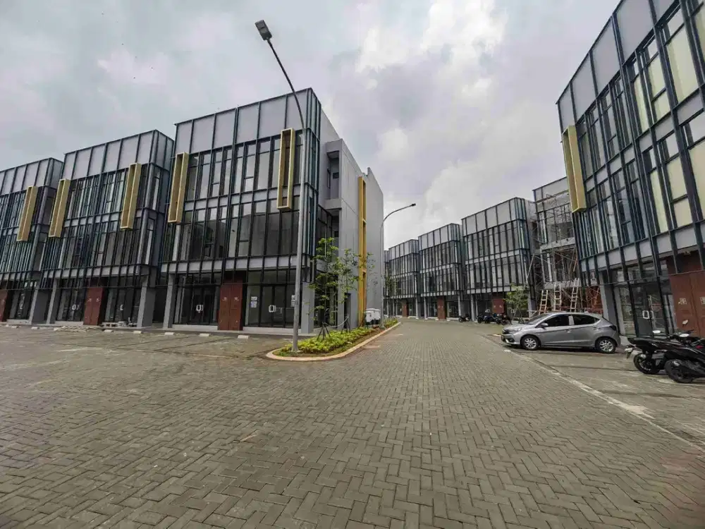JUAL CEPAT BU ‼ Ruko Loft Tabespots Tabebuya BSD City Hoek 3 Lantai 3,2 M Nego Sampai Deal