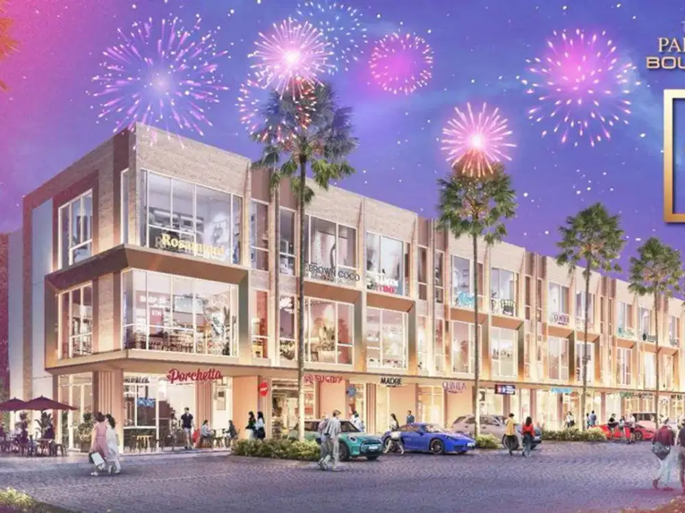 Park Serpong - Ruko The Hive Park Hills Boulevard Tipe B Standard