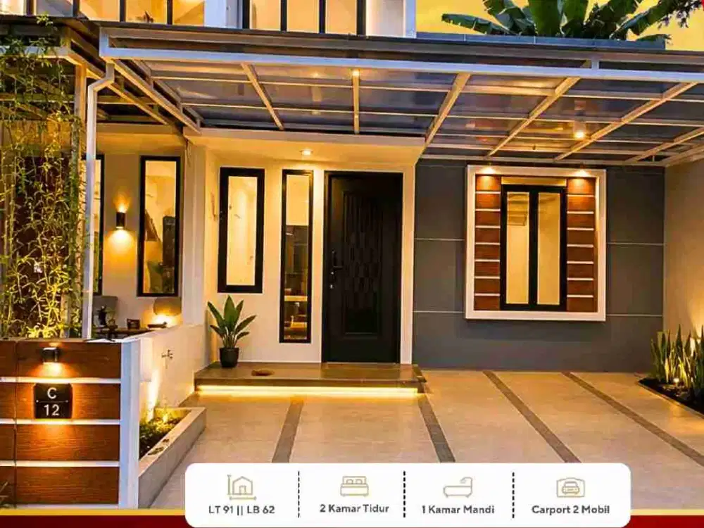 (DISKON 81 JT) Rumah SEMI FURNISH Cluster Bekasi Timur, Free Kitchen Set, Rooftop