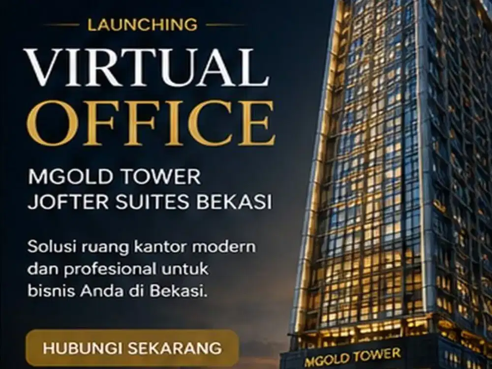 Sewa Virtual Office Premium MGOLD Tower Bekasi - Murah & Legalitas Lengkap