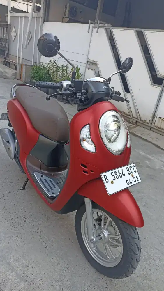 Honda Scoopy keyles tahun 2021.