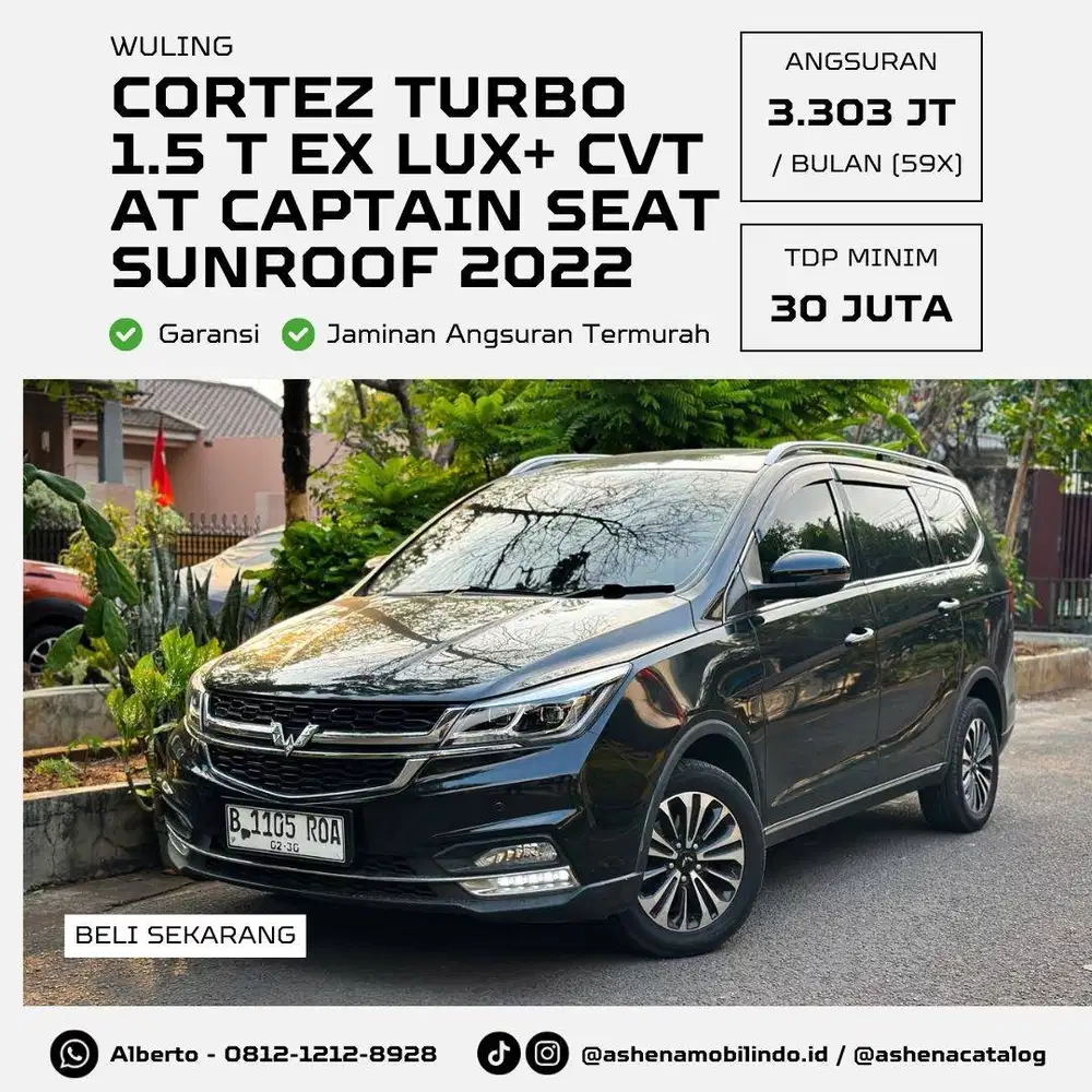 [DP 30JT] Cortez Turbo 1.5 T EX Lux+ CVT AT Captain Seat / Sunroof