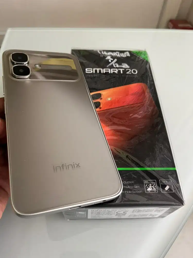 Infinix smart 20 4/128 sebulan pakai fulset seperti baru