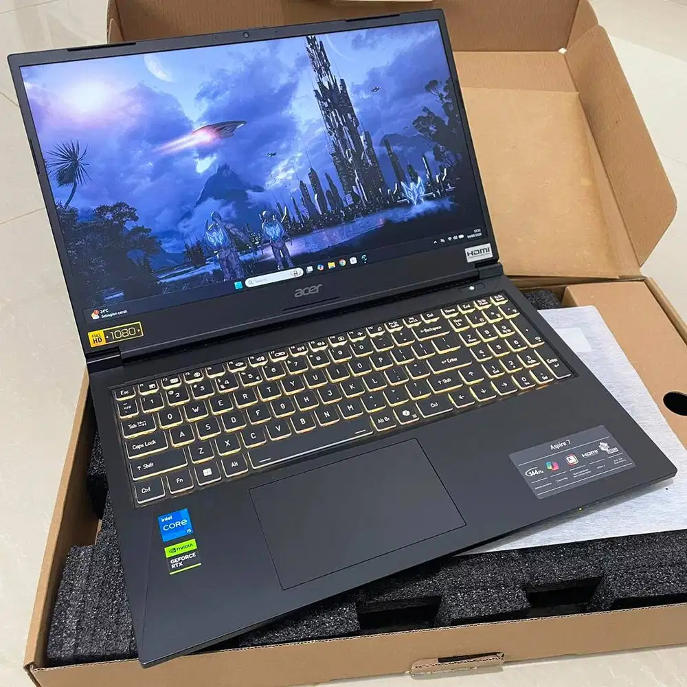 Laptop RTX 3050 6GB Core i5-13420H Garansi 2028 !!!