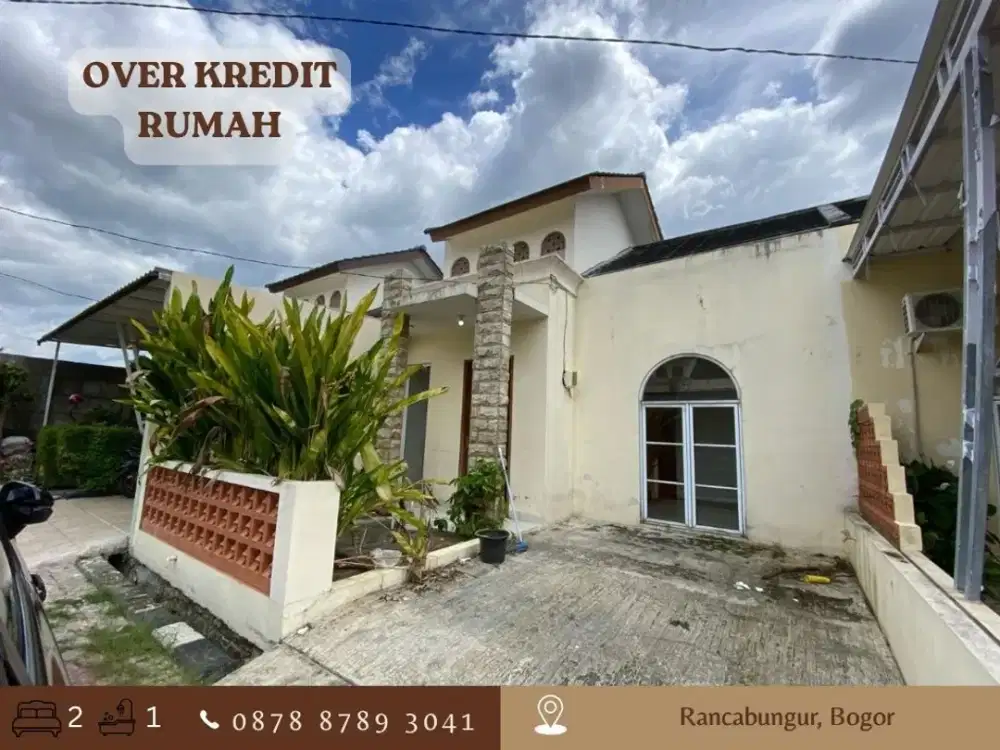 Rumah OVER KREDIT MURAH 35JT dkt IPB di The Andaluas Rancabungur