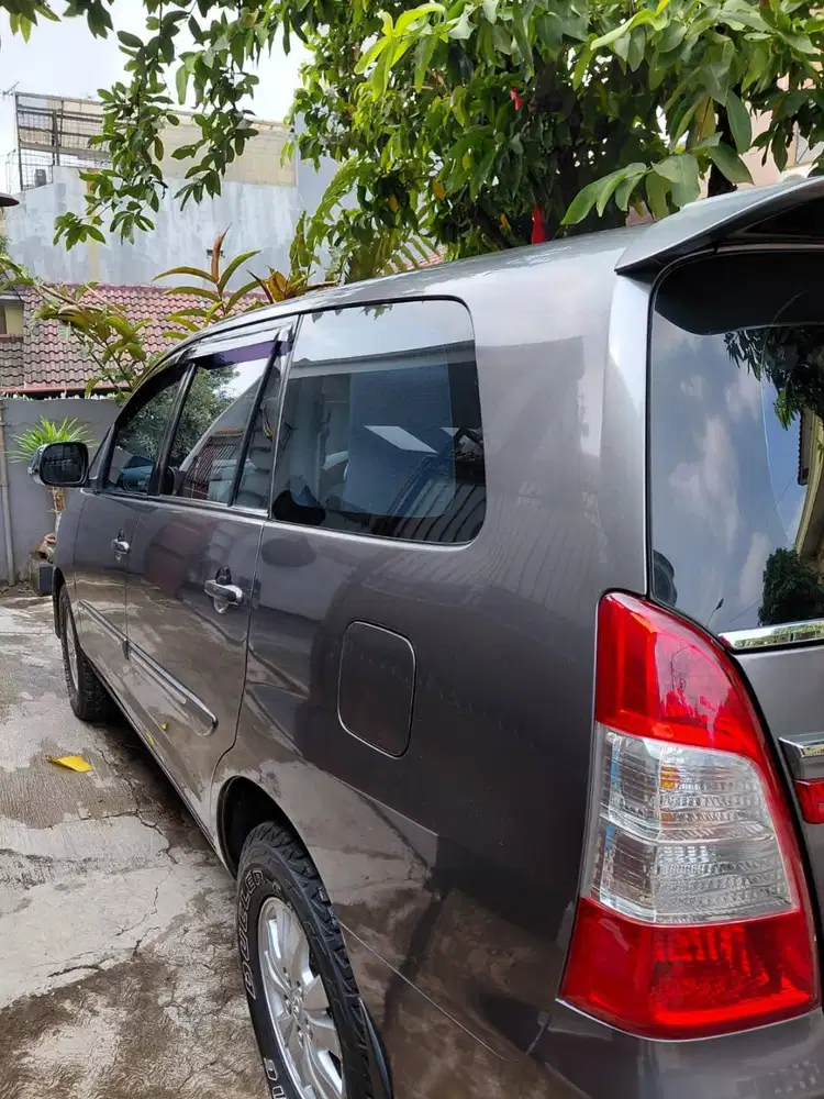Dijual Cepat (BU) Kijang Inova 2014, Type G, 2000cc, Warna Silver