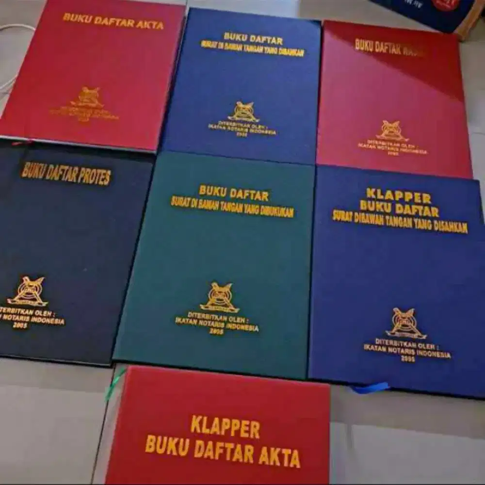 Macam-macam Buku Notaris