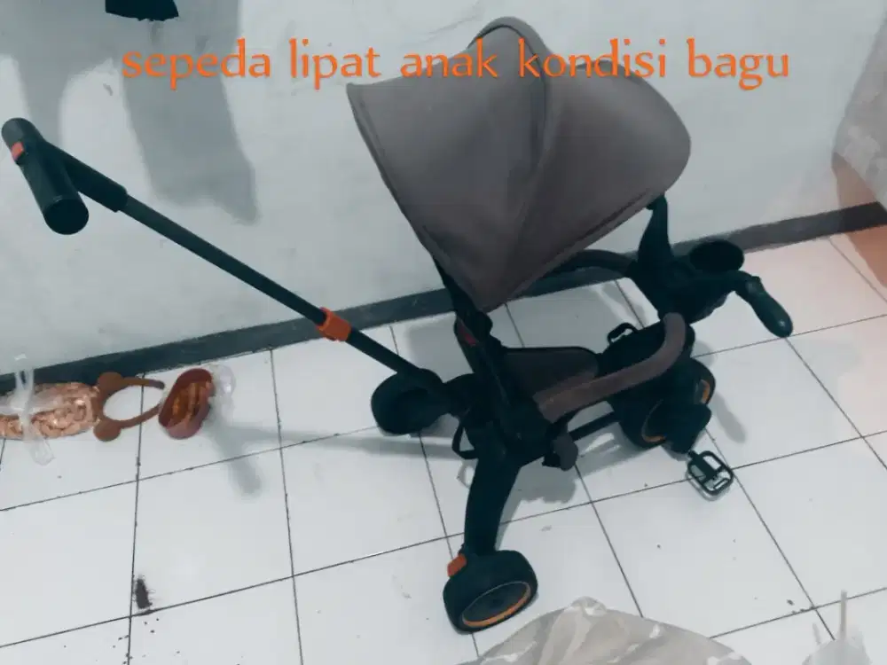 Sepeda lipat anak merk mm flight