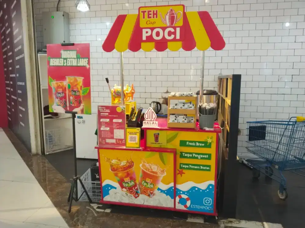 SPG STAND TEH POCI DI SUPERINDO SUDIMARA