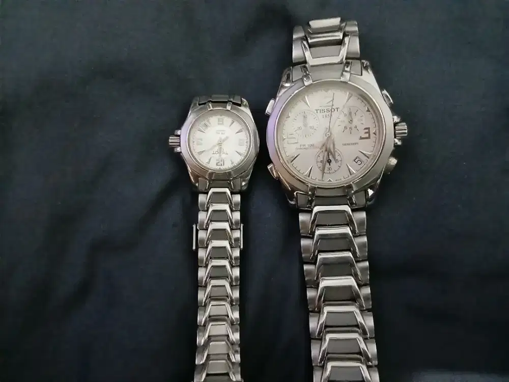 Jual sepasang jam tgn TISSOT PR 100