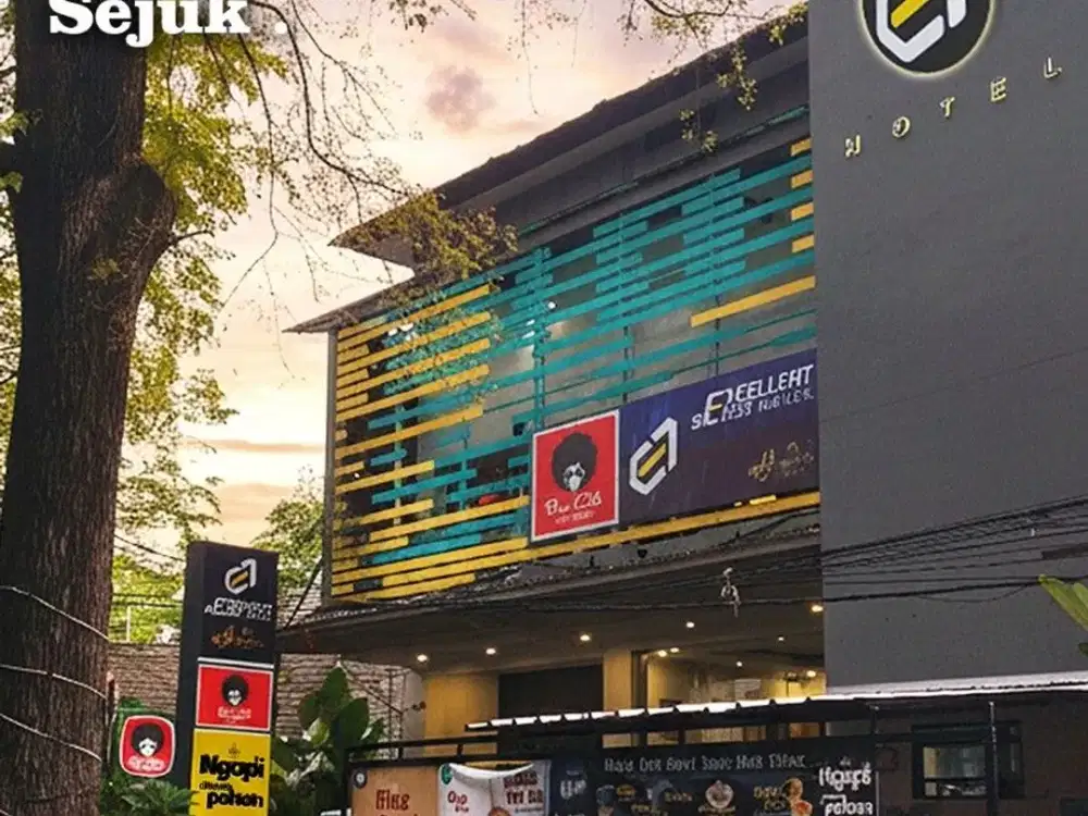 TERJUN PAYUNG ! DIJUAL HOTEL AKTIF BINTANG EMPAT DI JANTUNG KOTA BANDUNG