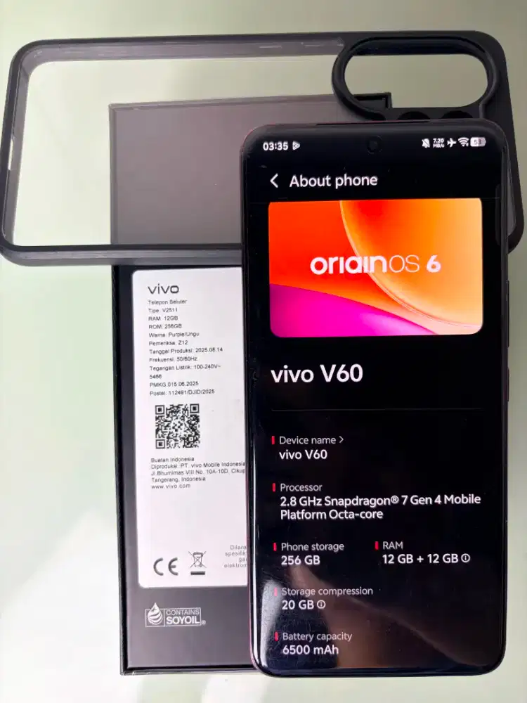 Vivo V60 5G - 12/256