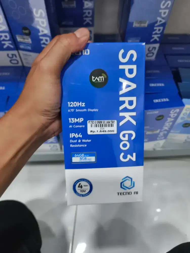 TECNO SPARK GO 3 4/64GB | ATLANTIS DAHAYAT