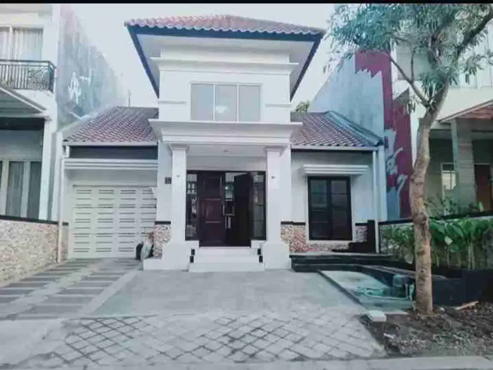Dijual rumah nyaman & aman di Fullerton citraland surabaya