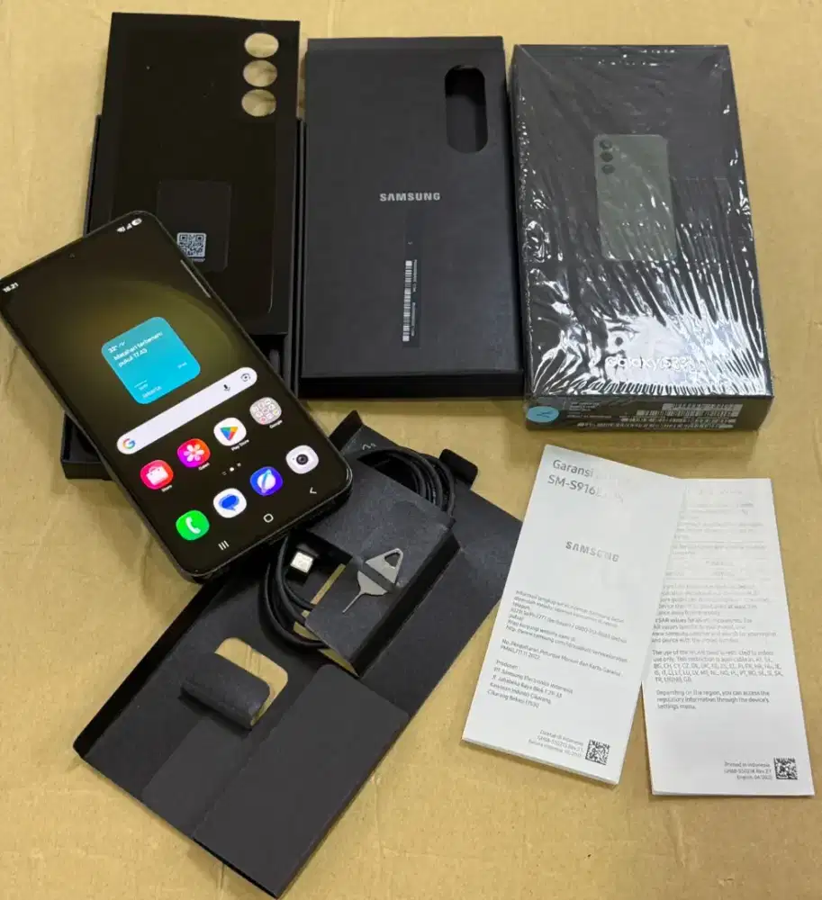 Samsung Galaxy S23 Plus 8/512GB Sehat Original Fullset Mulus Istimewa