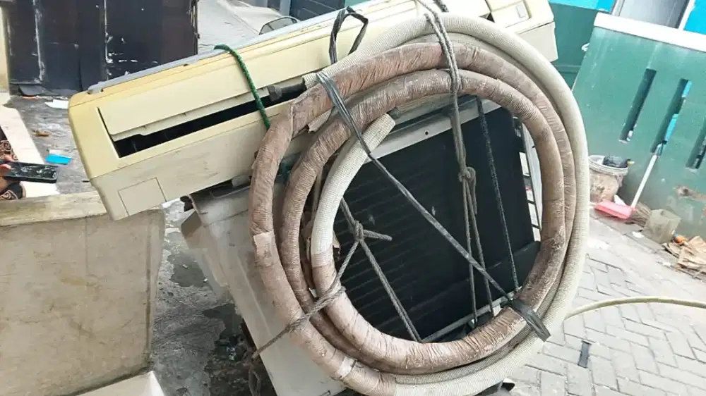 Terima AC bekas , rusak mati