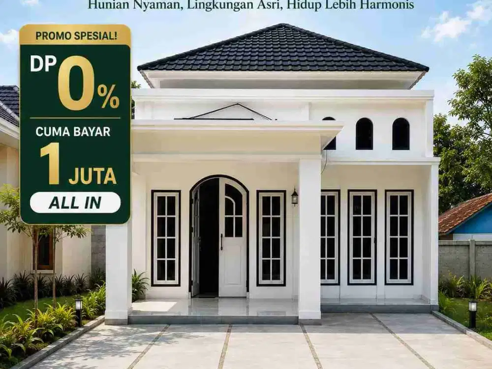 Jual Rumah Murah American clasic Readystock free Dp