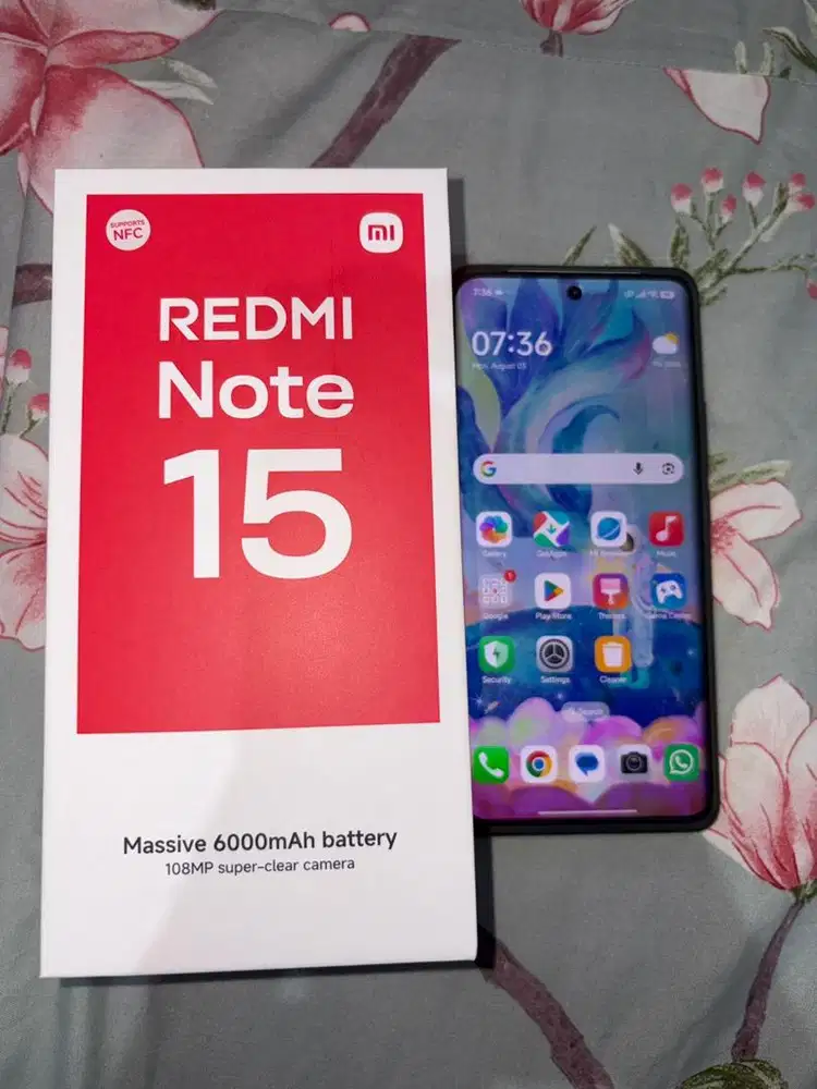 Xiaomi redmi note 15 pemakaian 1 bulan