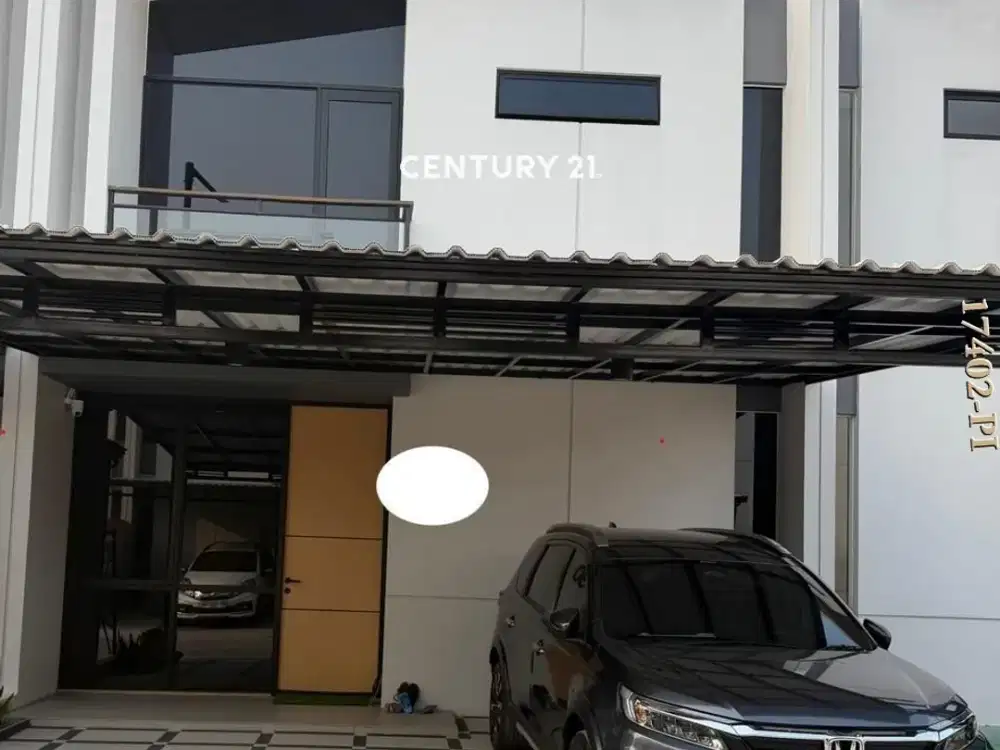 Disewakan Rumah Modern Minimalis Dalam Cluster Di Karawaci