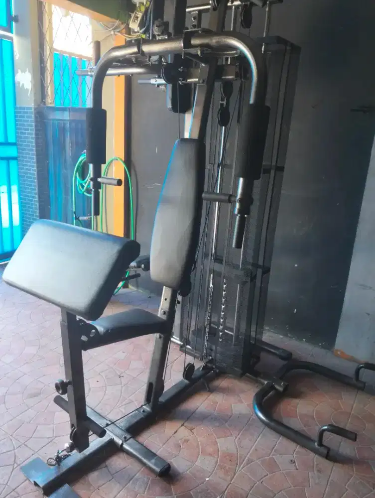 Alat olahraga fitnes gym home gym 3 sisi