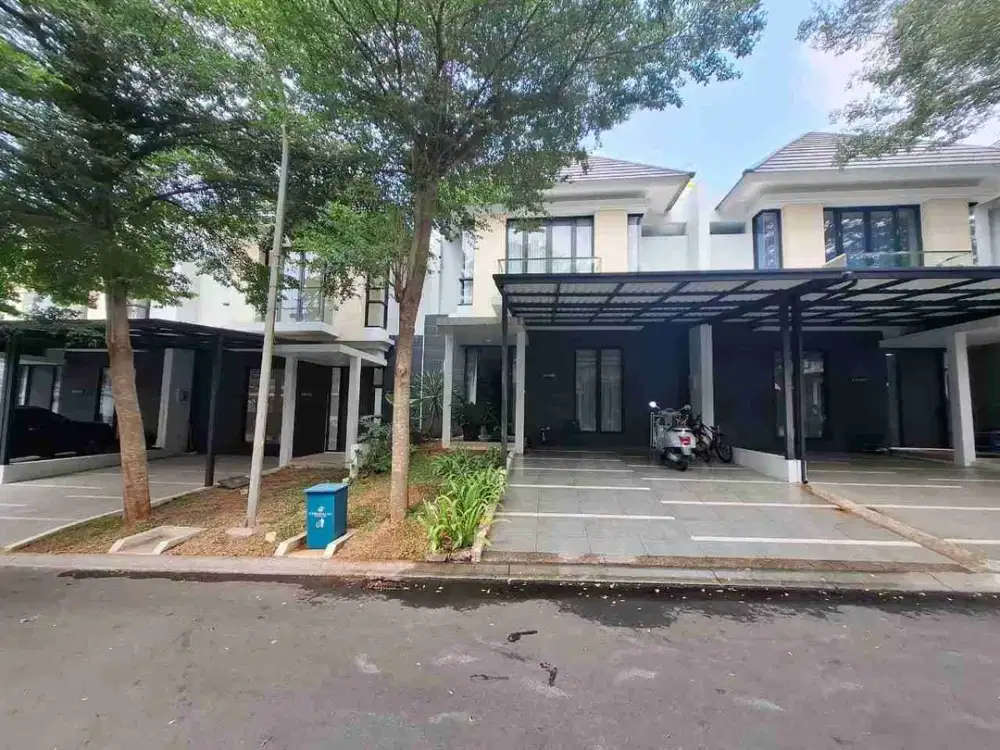 DIJUAL CEPAT RUMAH SIAP HUNI SEMI FURNISH CLUSTER CALATHEA CIBUBUR