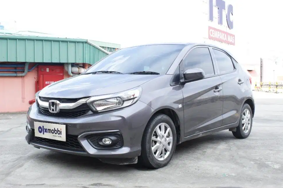 TDP 8, JT Honda Brio Satya 1.2 E Bensin-AT Abu-Abu 2021