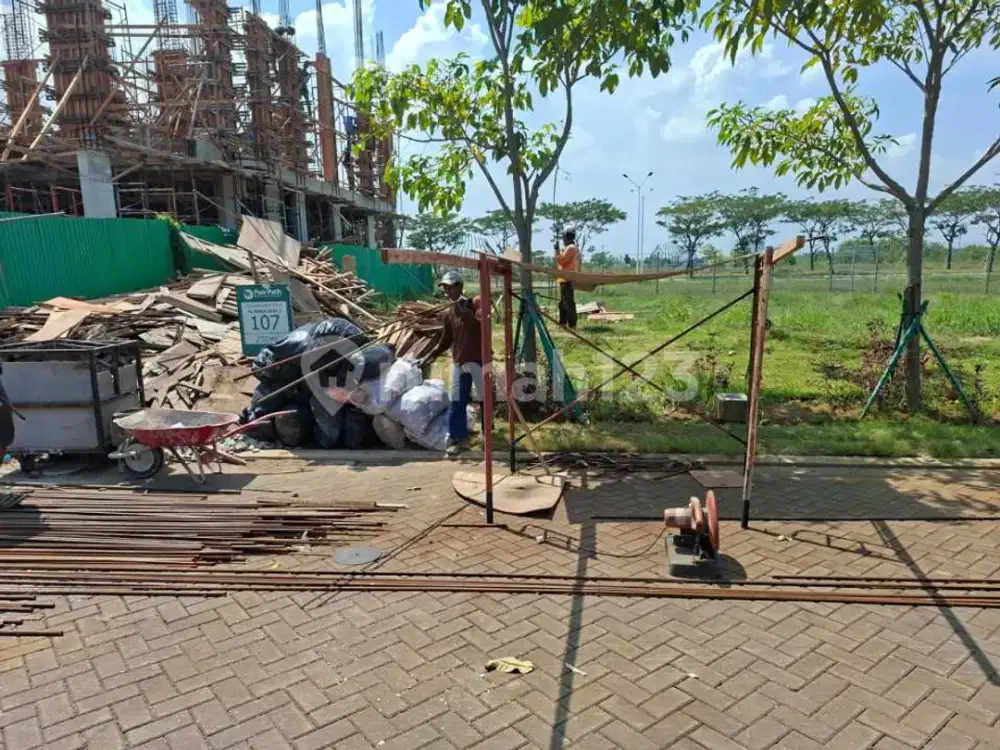 jual rugi kavling residential villa pasir putih PIK 2 uk 10x25m