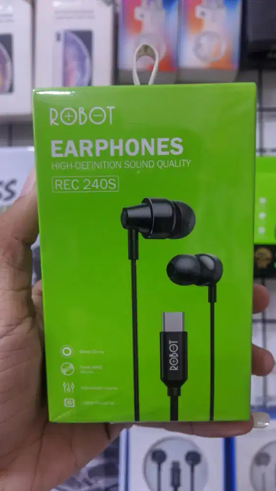 EARPHONE TYPE-C ROBOT REC2405