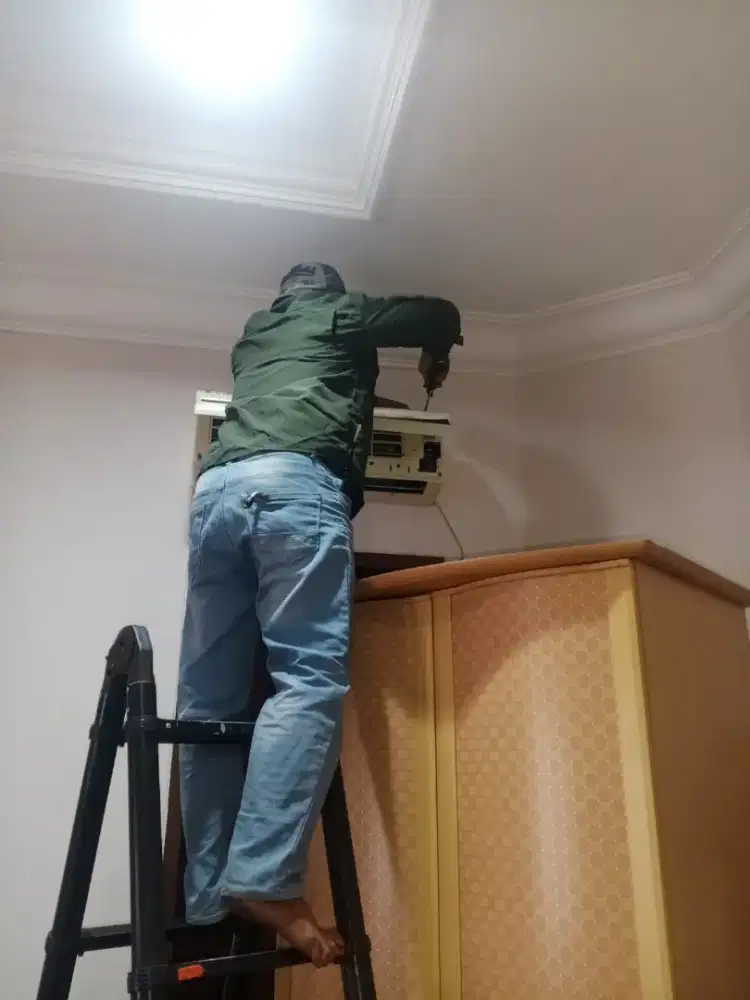 Service AC & water heater