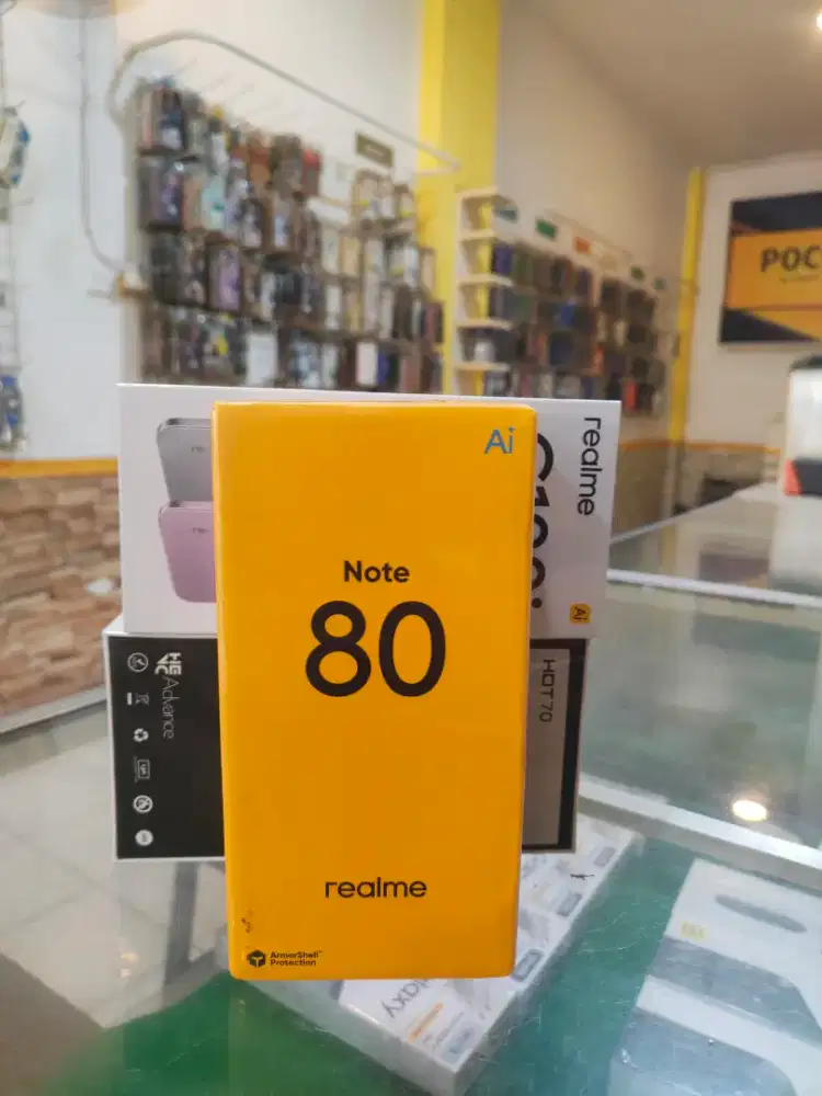 REALME NOTE 80 4/128 promo+bonus cash & credit garansi Resmh
