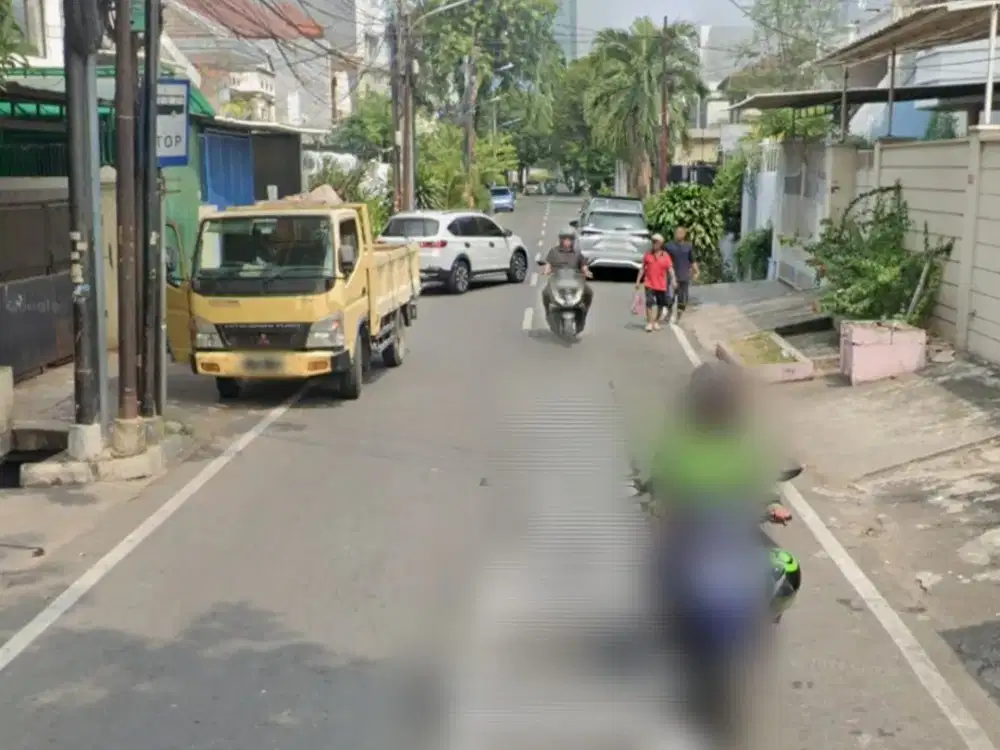 A225 Jual BU Tanah Hook di Tomang Jalan Raya Untuk Bangun Kost Usaha