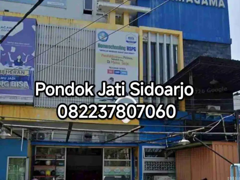 Mini Gedung  Jalan utama Pondok jati sidoarjo