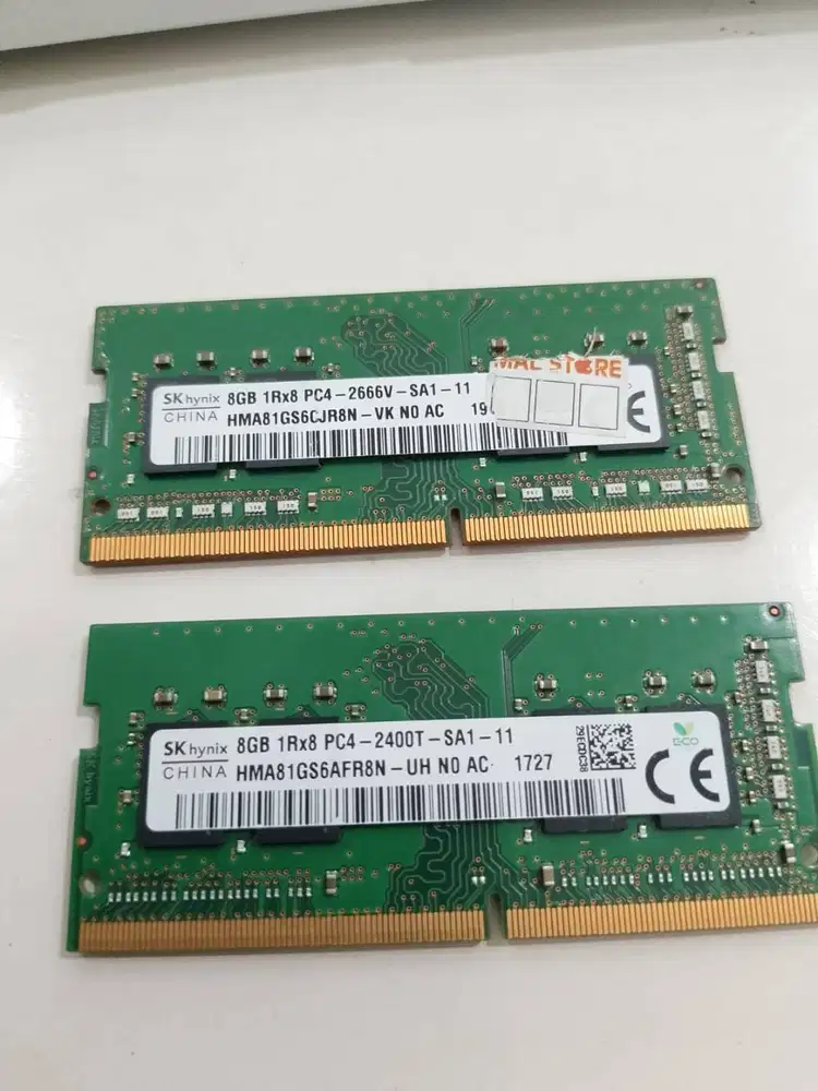 SODIM MEMORY DDR4 RAM 8GB PC 2666