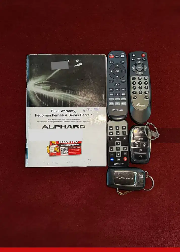 Odo 10rb/thn Record TSS Facelift Alphard G ATPM 2023 2022 Vellfire