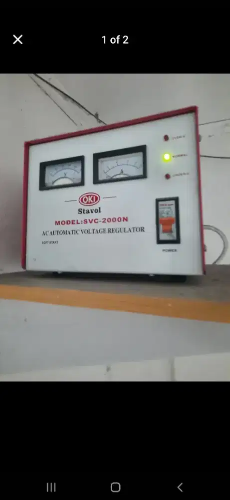 Preloved Stabilizer/Stavol OKI SVC-2000N + Papan & Bracket