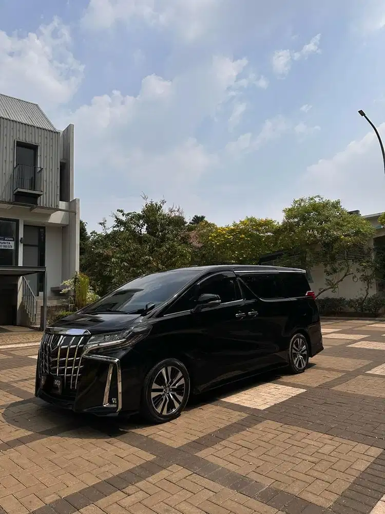 Toyota Alphard 2.5 SC Package AT 2019 Hitam Istimewa