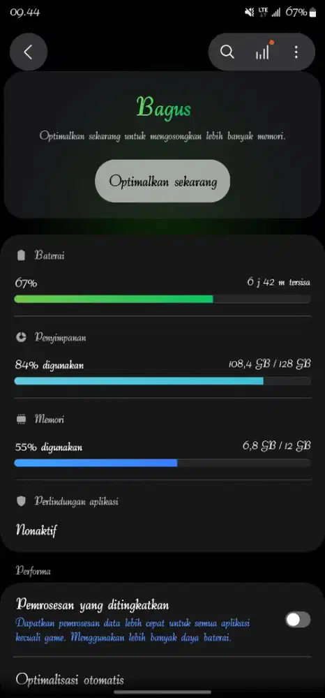 Samsung note 20 ultra Ram 12/128
