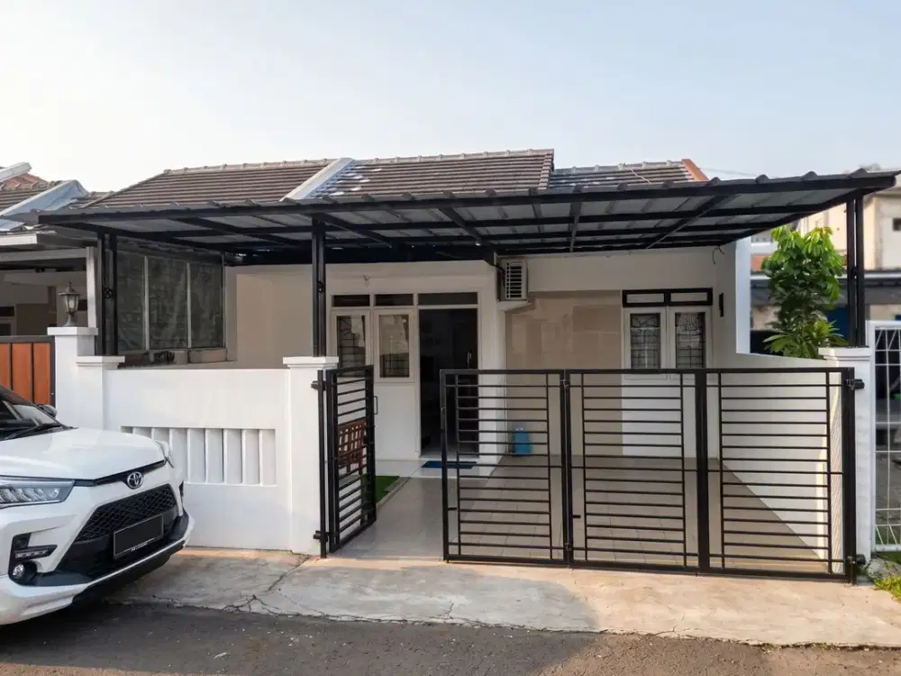Rumah Minimalis 1 Lantai Siap Huni di Cikaroya Warungkondang