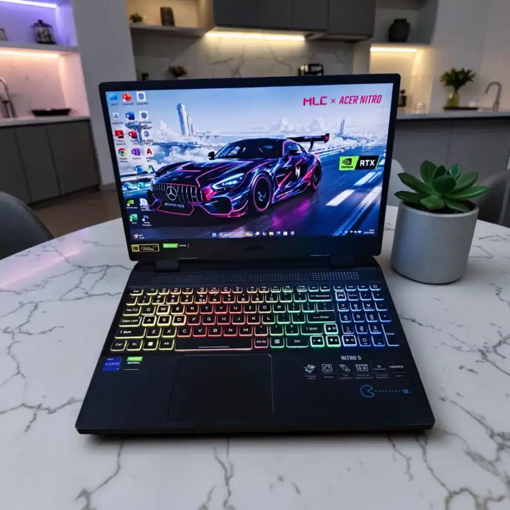 ACER NITRO SENSE-X 5-AN515-58 i7 GEN 12 RAM 16GB/SSD 512GB   RTX 3050