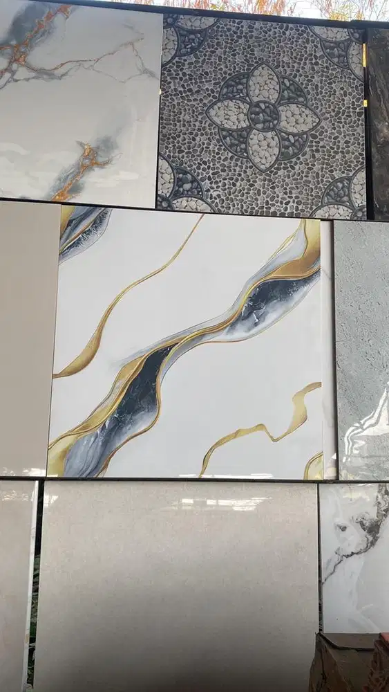 Granit premium bermotif fluid art Granit 60x60